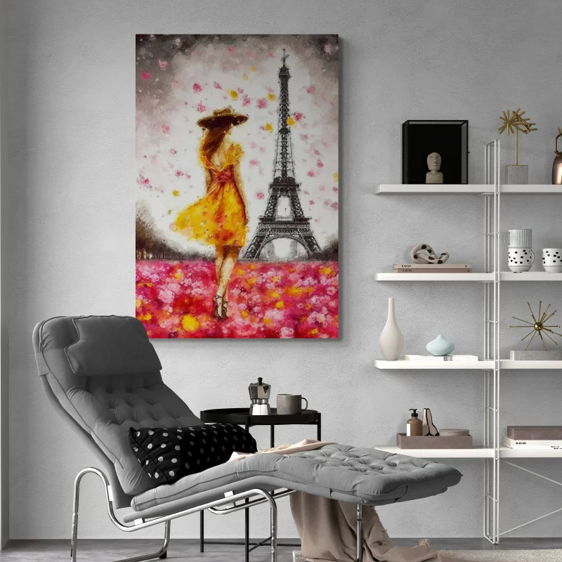 Obraz - Paryż - w objęciu kolorów - obrazek 1