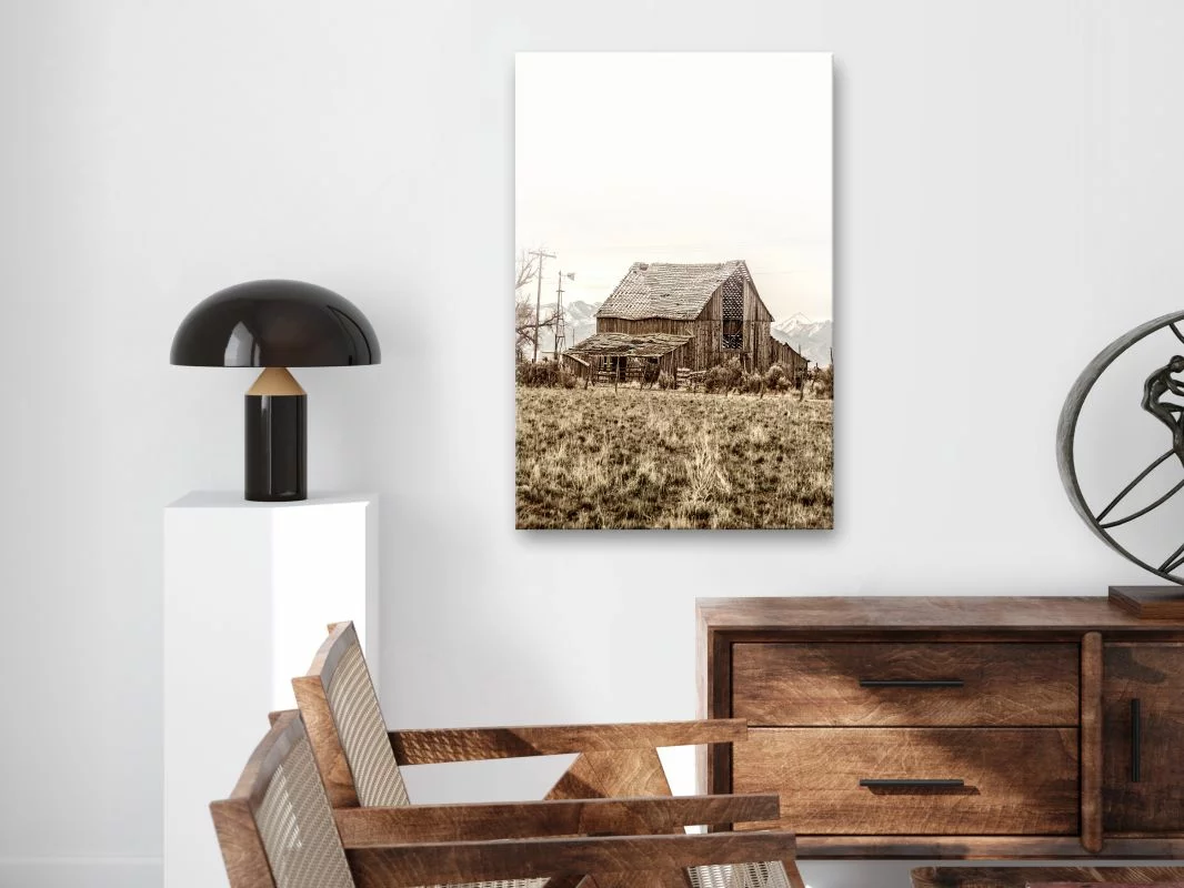 Obraz - Opuszczone ranczo (1-częściowy) pionowy - obrazek 1