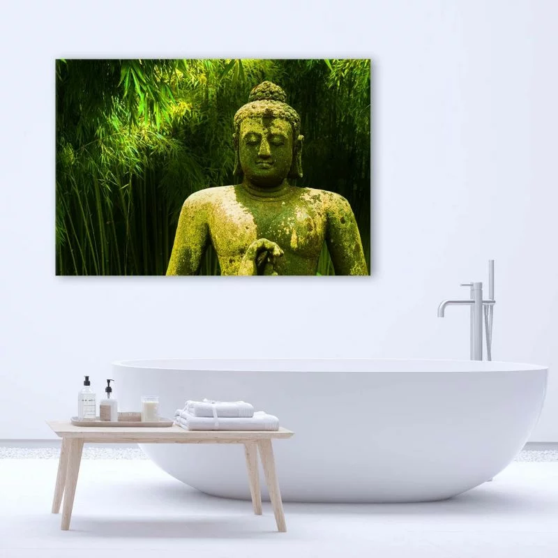 Obraz Deco Panel, Budda wśród bambusów - obrazek 1