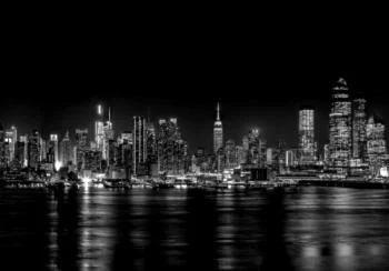 Fototapeta czarno-biała - New York - obrazek 2