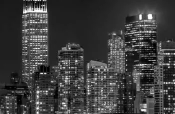 Fototapeta czarno-biała - New York - obrazek 3