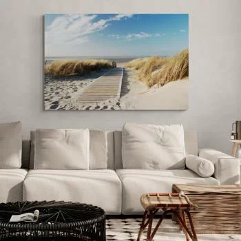 Obraz na płótnie - morze i plaża