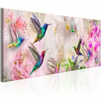 Obraz - Kolorowe kolibry