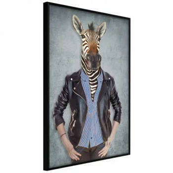 Plakat - Zwierzęce alter ego: Zebra