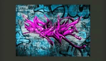 Fototapeta - Anonymous graffiti - obrazek 2