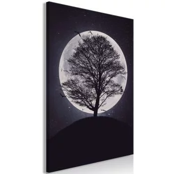 Obraz - Samotne drzewo (1-częściowy) pionowy - obrazek 2
