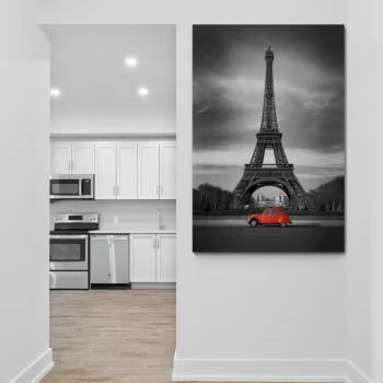 Obraz Wieża Eiffla Paryż - pionowy
