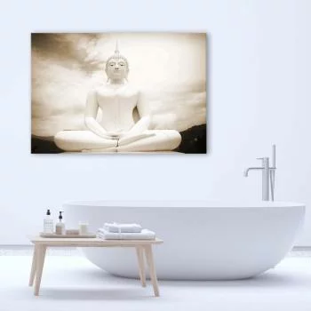 Obraz Deco Panel, Budda i niebo retro