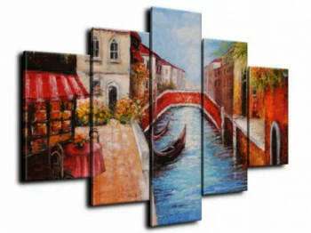 Obraz ręcznie malowany - Wenecja