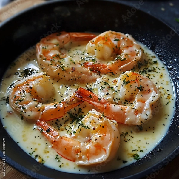 Obraz 크림새우요리