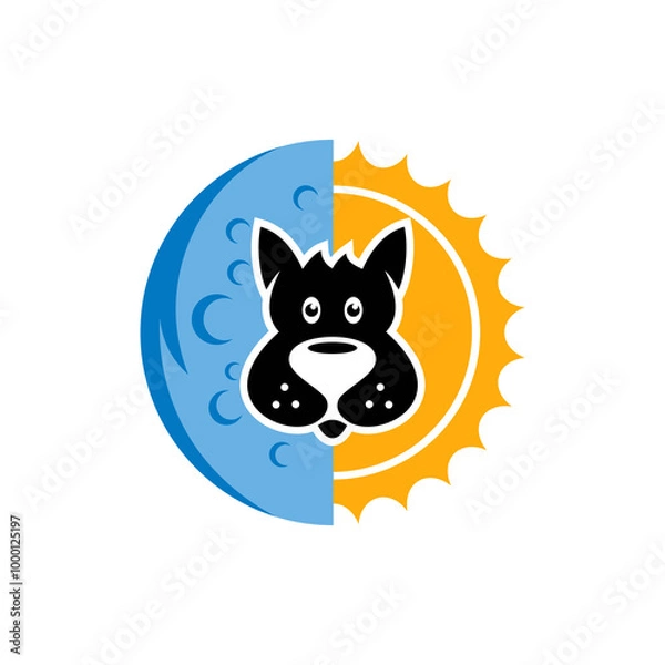 Fototapeta SOLAR MOON 