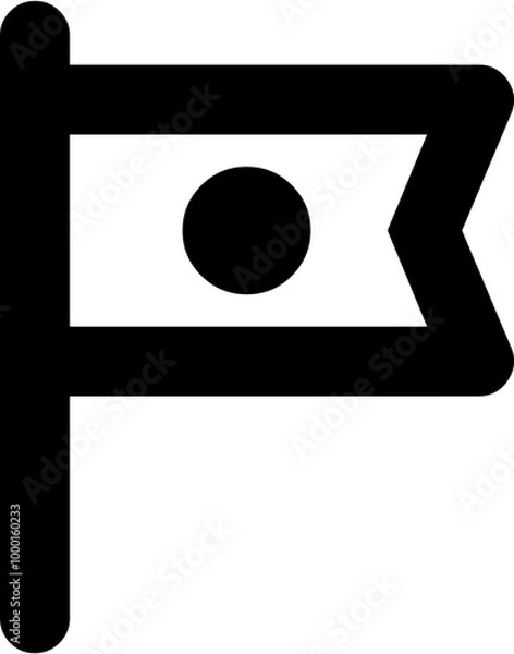 Fototapeta Vector black tour icon graphic design illustration, icon design, business icon