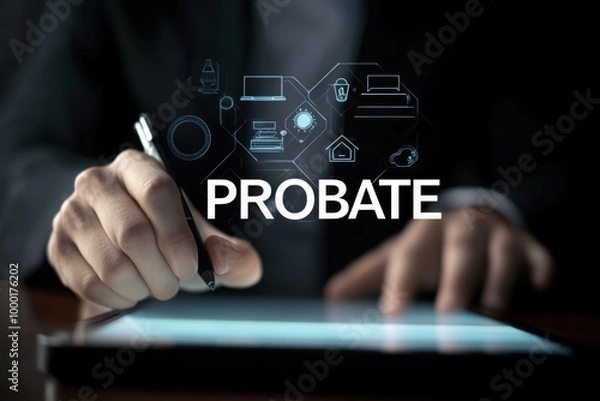 Fototapeta How court decisions influence the inheritance of property through probate.