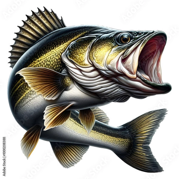 Obraz Walleye Fish