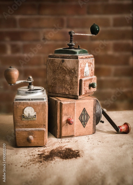 Obraz Alte Kaffeemühlen