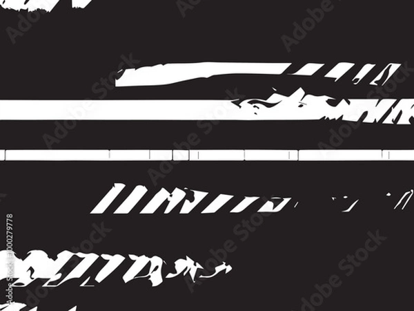 Fototapeta Abstract of many parallel horizontal stripes, with predominance for decoration and background with motif of conformity or variation