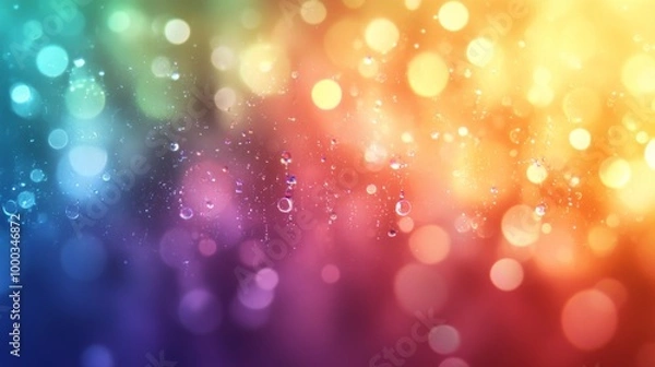 Fototapeta Colorful Bokeh Background