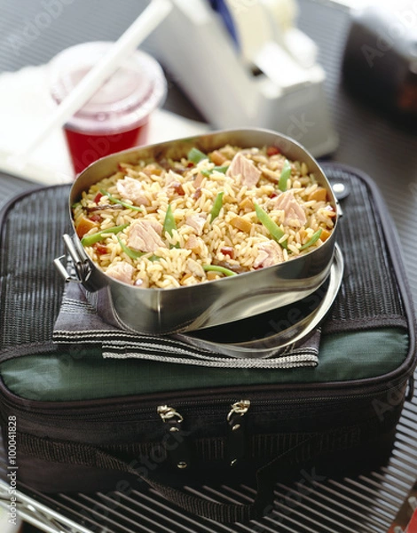 Obraz Tuna and Rice box lunch