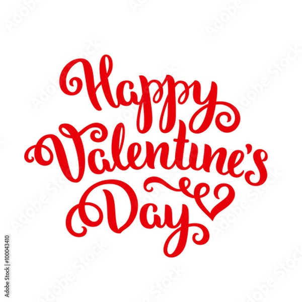 Fototapeta Happy Valentines Day card