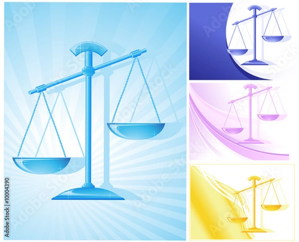 Obraz Scales, vector illustration