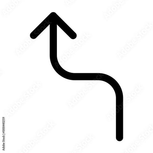 Obraz left arrow shift icon