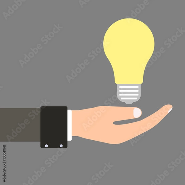 Obraz idea in hand