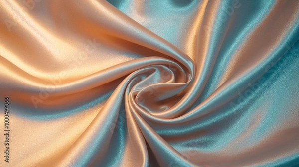 Fototapeta Dynamic Fluid Color Gradient Background, Abstract Key Visual Design Perfect for Business PPT Presentations with a Modern and Professional Aesthetic
