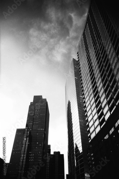 Fototapeta Exploring beautiful Chicago architecture