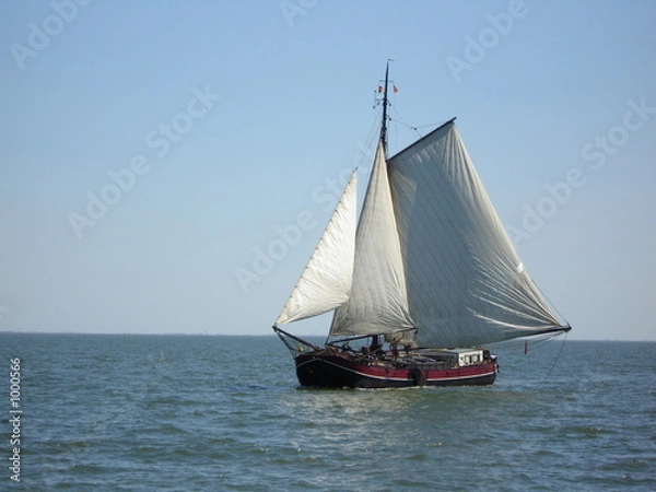 Obraz unter vollen segeln