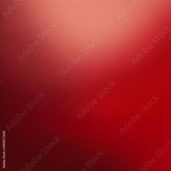 Fototapeta modern and simple red gradient colors background with grain rough texture