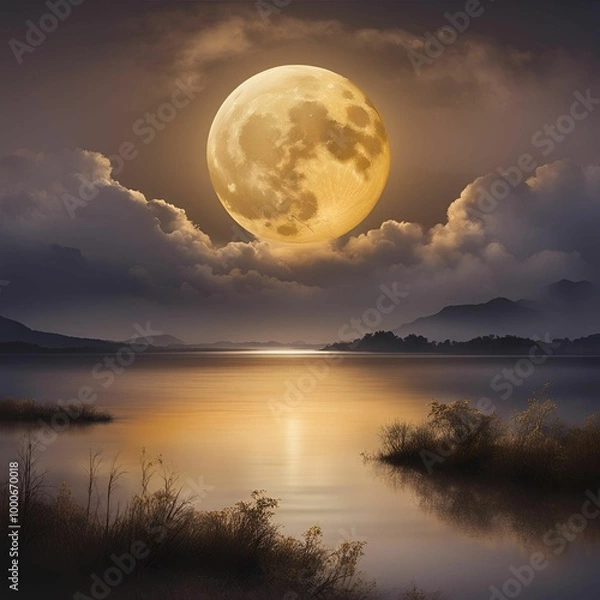 Fototapeta 달빛야경