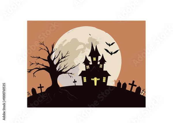 Obraz halloween background image