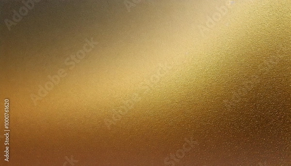 Obraz modern and simple golden gradient colors background with grain rough texture