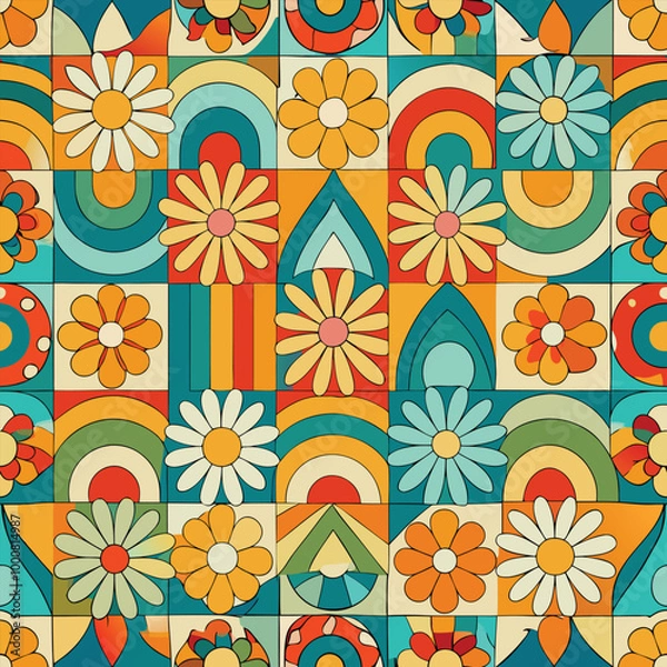 Obraz seamless pattern design 