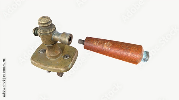 Fototapeta Old Door Handle