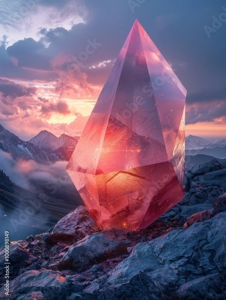 Fototapeta conceptual image symbolising the rise of blockchain currencies; Etherium. 