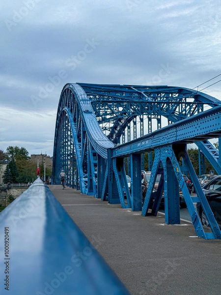 Fototapeta bridge over the river