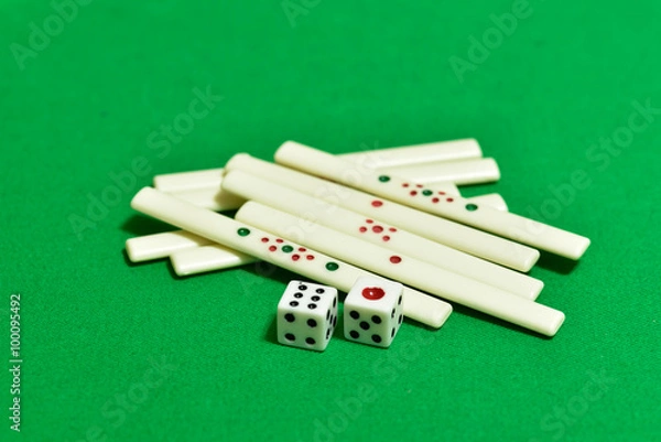 Obraz マージャン牌