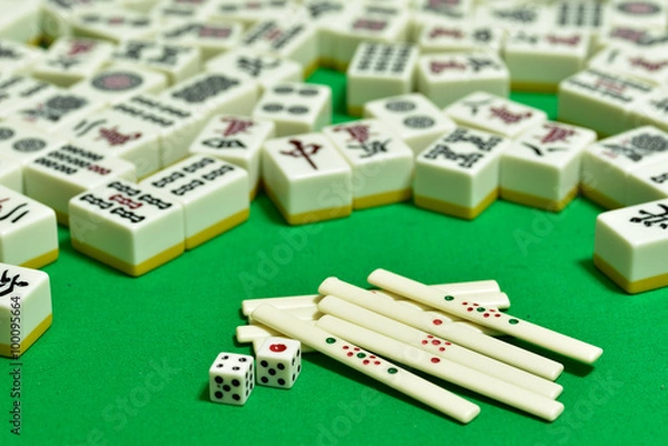 Obraz マージャン牌