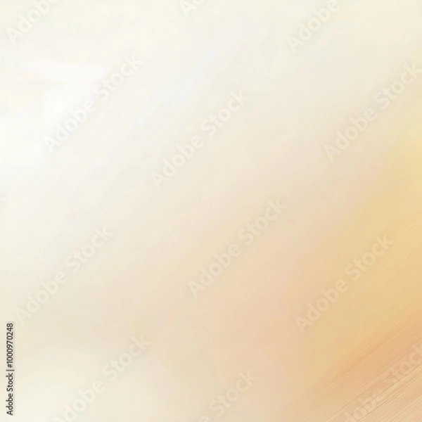 Fototapeta  Nude background. Beige gradient texture. Pastel neutral color gradation. Blurred simple wallpaper. 