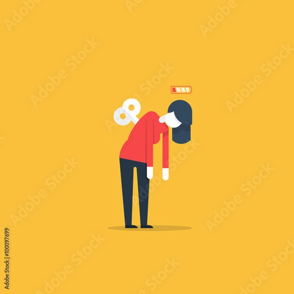 Fototapeta Feeling low energy