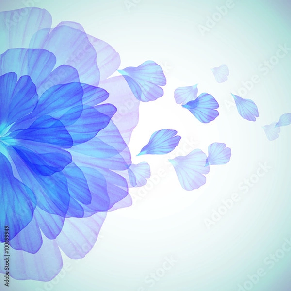 Fototapeta Vectorized watercolor drawing.