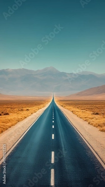 Obraz road in desert