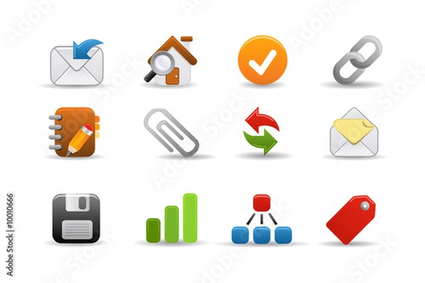 Fototapeta Web icons | Smooth series