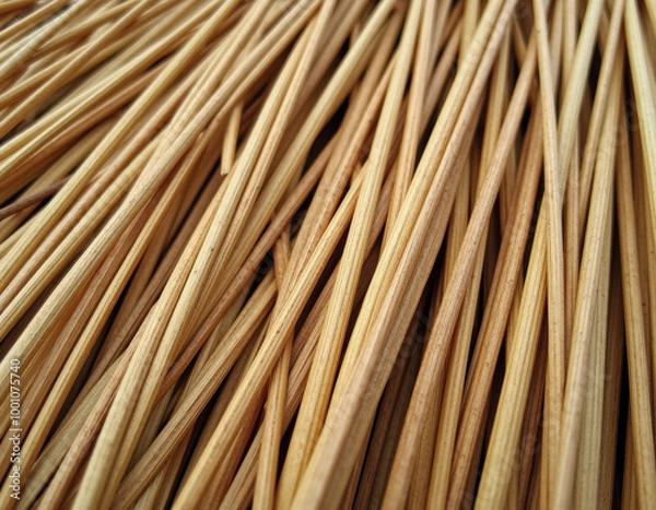 Fototapeta 乾いたわらのクローズアップの背景。