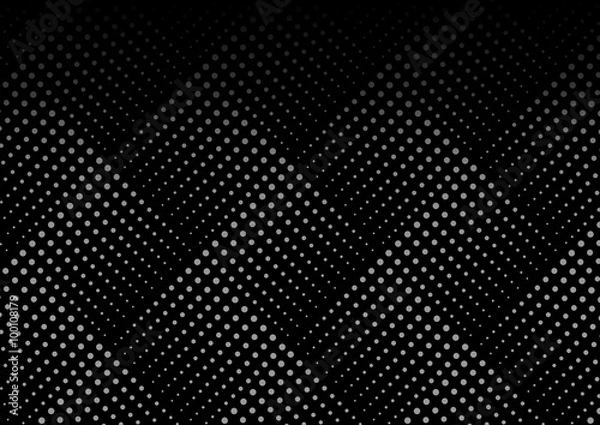 Fototapeta Kropkowana linia geometryczny wzór. Niekończąca się tekstura. Próbki wzorów zawarte w pliku.