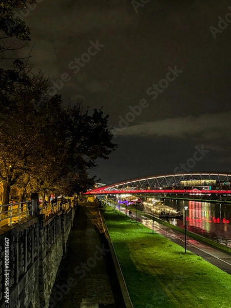 Fototapeta bridge over river