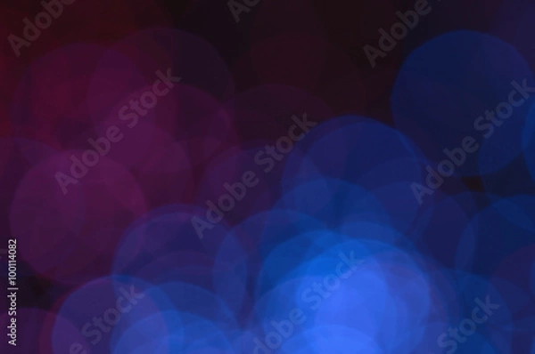 Obraz Lichtkreise blau violett