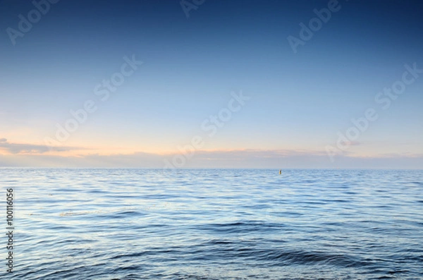 Obraz open Baltic sea at the sunset