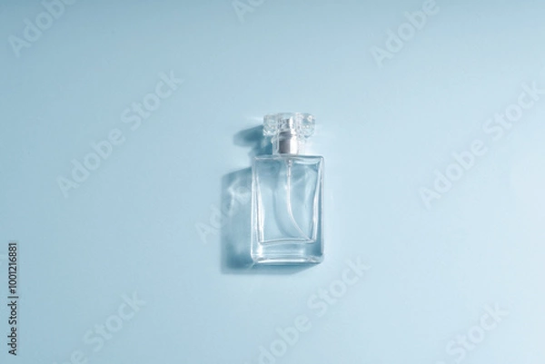 Obraz perfume bottle top view